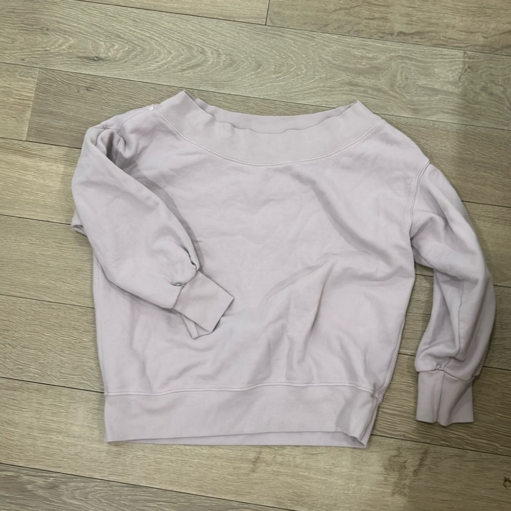 Brochu Walker off the shoulder sweatshirt